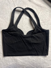 Load image into Gallery viewer, Black sports Bra
