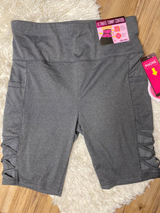 Plus size shorts (grey )