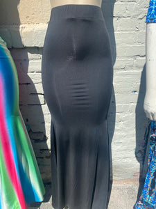 long black skirt set